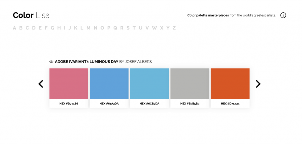 Color Lisa 網站