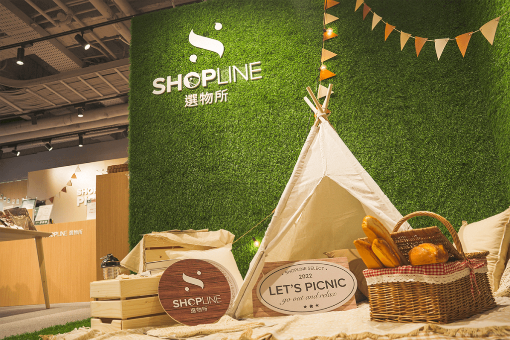 SHOPLINE Select 選務所快閃店設計野餐風格打卡拍照區