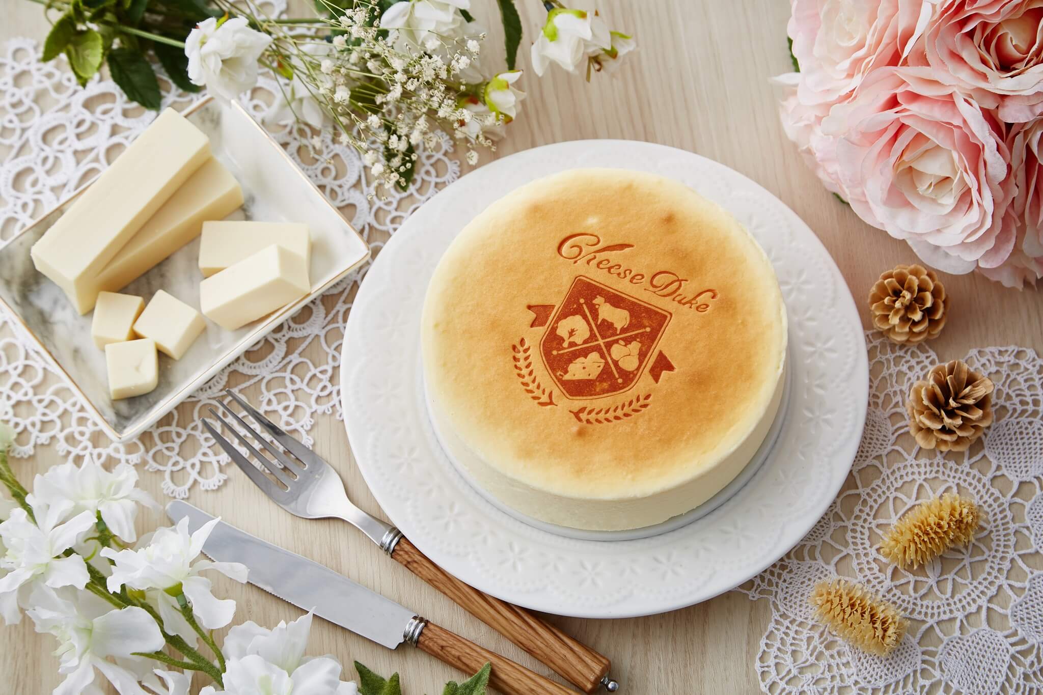 《起士公爵》乳酪蛋糕獲得無數獎項的肯定，是品牌十分熱賣的商品