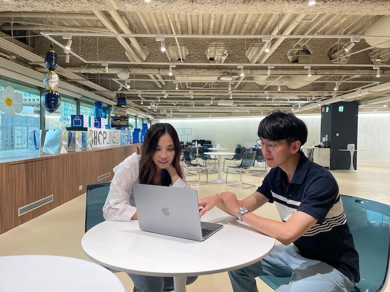 Sylvia 與 Eric 側拍