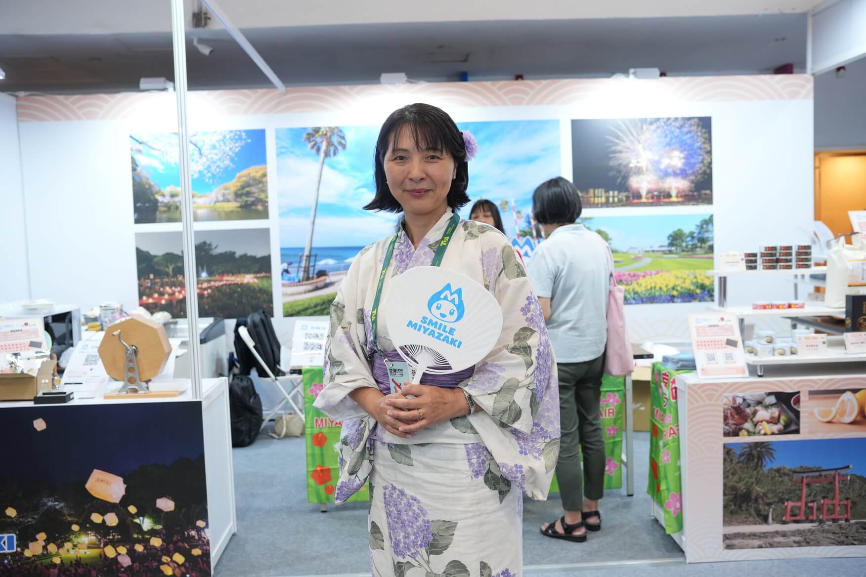 宮崎市綜合政策部國際政策課的課長輔佐兼係長黑木裕子