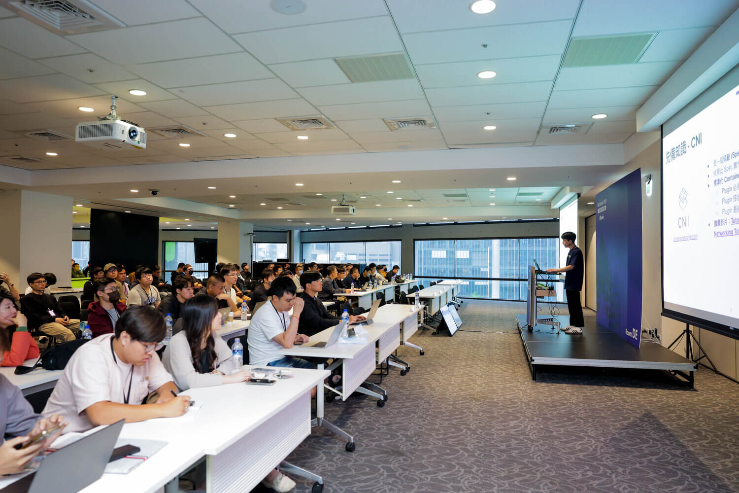 本次 Shiun 的主題演講吸引了許多聽眾