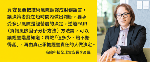 SHOPLINE 資安長(攝影 / 洪政偉)